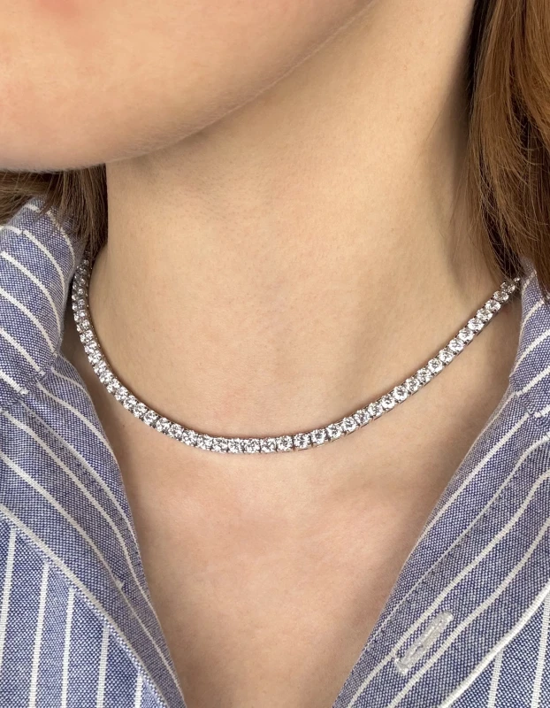 DeRosa ROUND DIAMOND 24.05 CT NECKLACE (SIZE 40) N933956 2