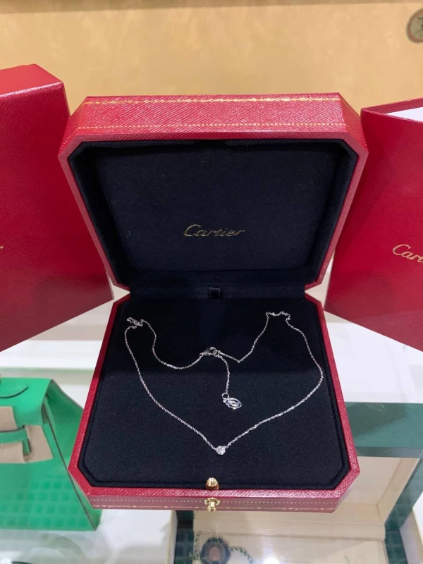 Cartier D'AMOUR NECKLACE XS, WHITE GOLD B7224515 6