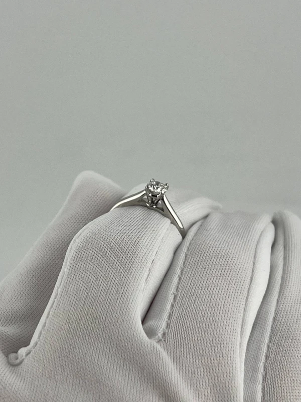 Cartier SOLITAIRE RING, DIAMOND 0.25 CT E/VS1 (GIA) CR0.29 5