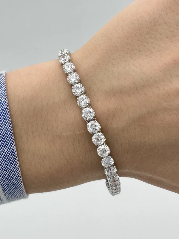 Luca Carati ROUND DIAMOND 12.92 CT BRACELET Luca Carati 4