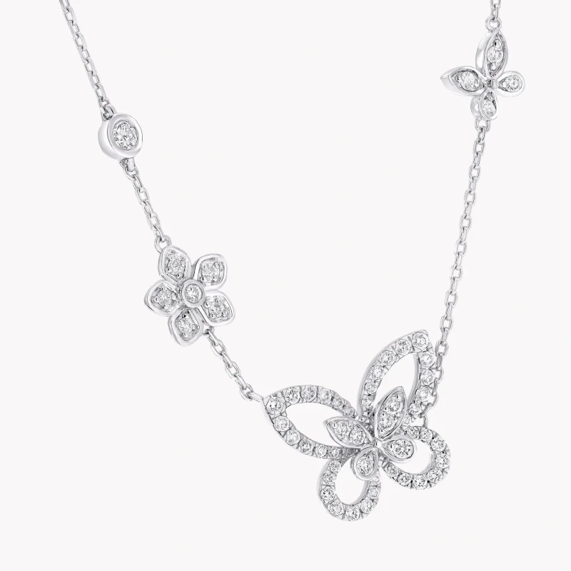 Graff Butterfly Diamond Pendant RGP906 3