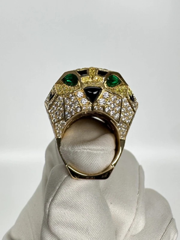 Cartier LIMITED EDITION FAUNE ET FLORE DE CARTIER RING (SIZE 52) H4230652 2