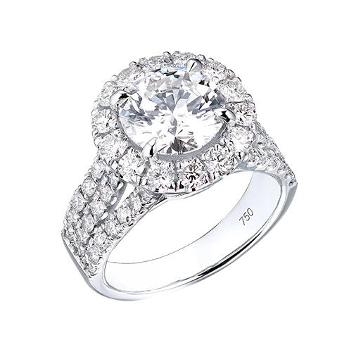 ROUND DIAMOND RING 3.00 CT E/VS1 (GIA)