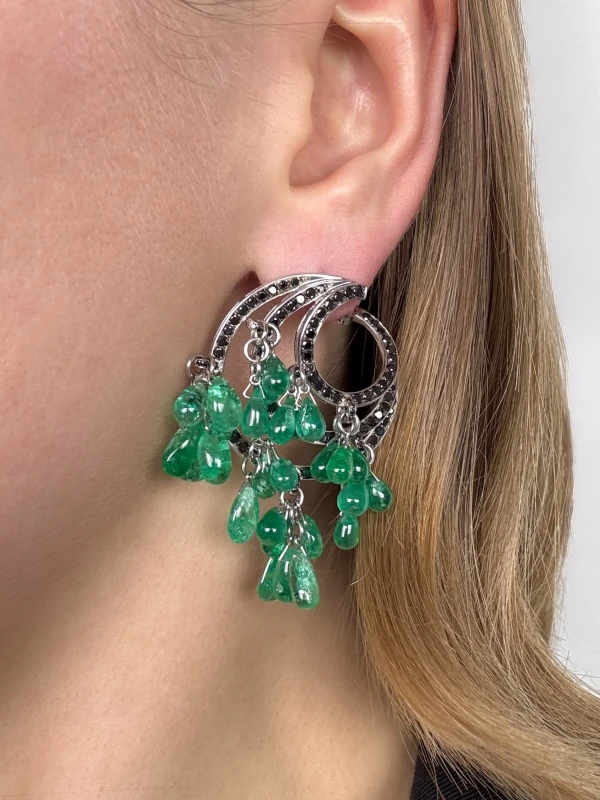 Chopard EMERALD EARRINGS 84/6099/403 2