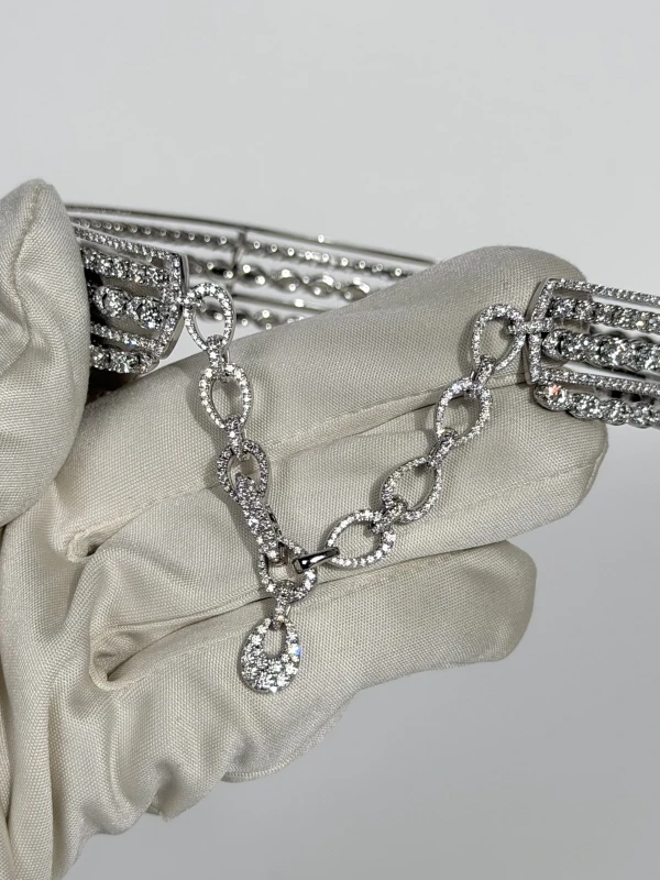 GRAFF Graff Gateway Five Row Diamond Choker Necklace RGN685 5