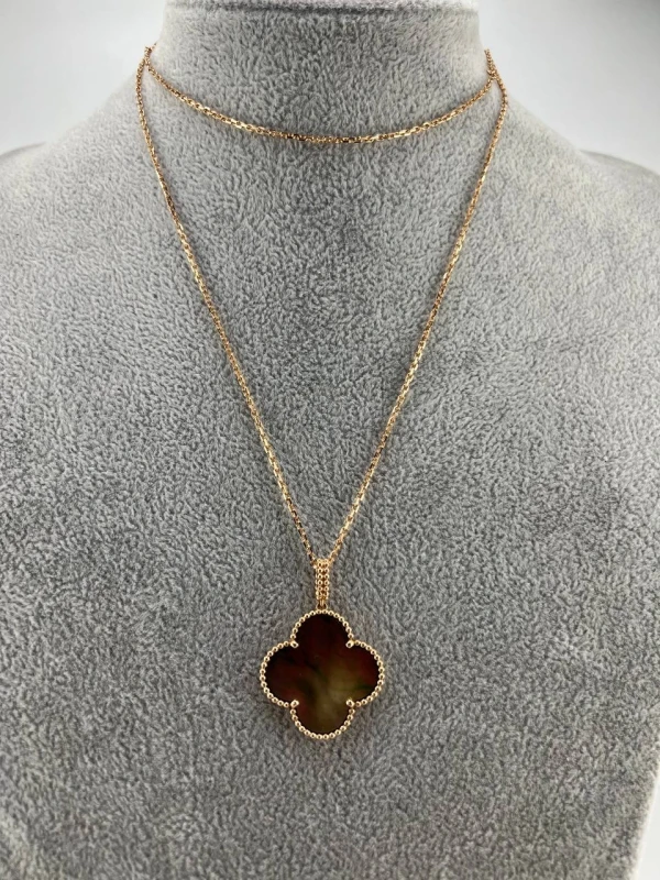 Van Cleef & Arpels MAGIC ALHAMBRA LONG NECKLACE, 1 MOTIF. MOTHER-OF-PEARL VCARP6I200 2