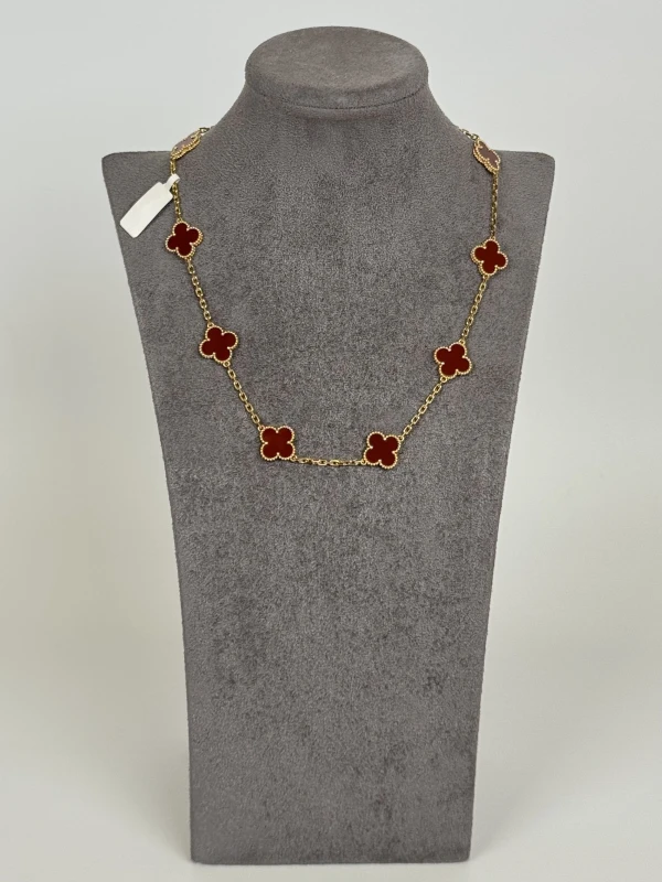 Van Cleef & Arpels. Vintage Alhambra necklace, 10 motifs VCARD40600 2