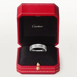 Cartier C de Cartier Wedding Band Ring (SIZE 67) B4098167 2