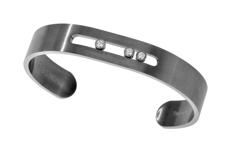 MOVE TITANIUM GRAPHITE BANGLE