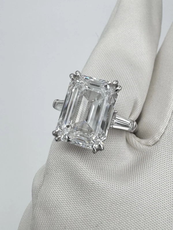 No name Кольцо с бриллиантом 10.01 D/FLAWLESS 10.01 D/FL 6