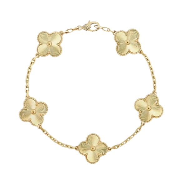 Vintage Alhambra bracelet, 5 motifs