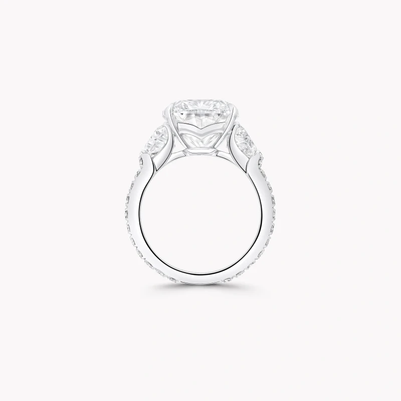 GRAFF Promise Cushion Cut Diamond 4.59 ct G/VS1 High Jewellery Ring (SIZE 49) GR4.59CT 3