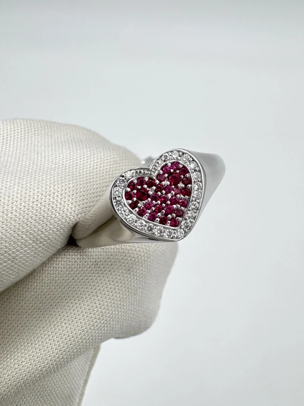 Jewellery Theatre HEART DIAMOND 4.5  CT RING JT4.50 CT 5