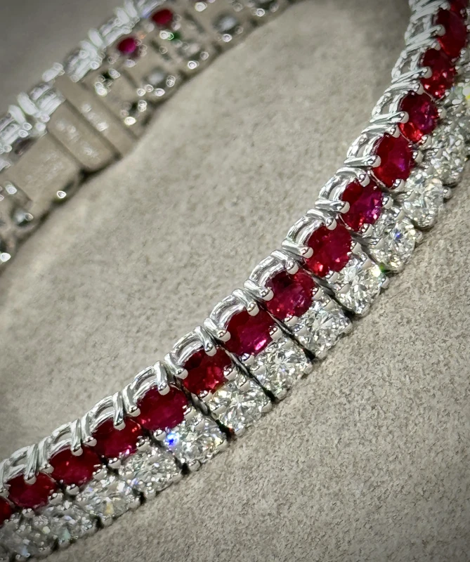 VERDI JEWELLERY БРАСЛЕТ С РУБИНАМИ A61F 3