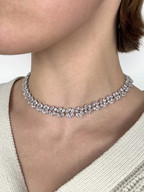 RalfDiamonds MIXCUT DIAMONDS 33.58 CT NECKLACE RFD354 2