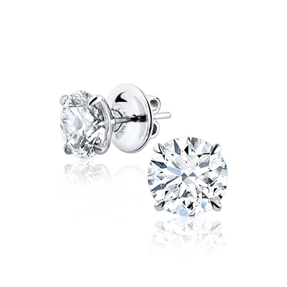 СЕРЬГИ С БРИЛЛИАНТАМИ 3.09 CT J/VS1 - 3.09 CT K/VS1