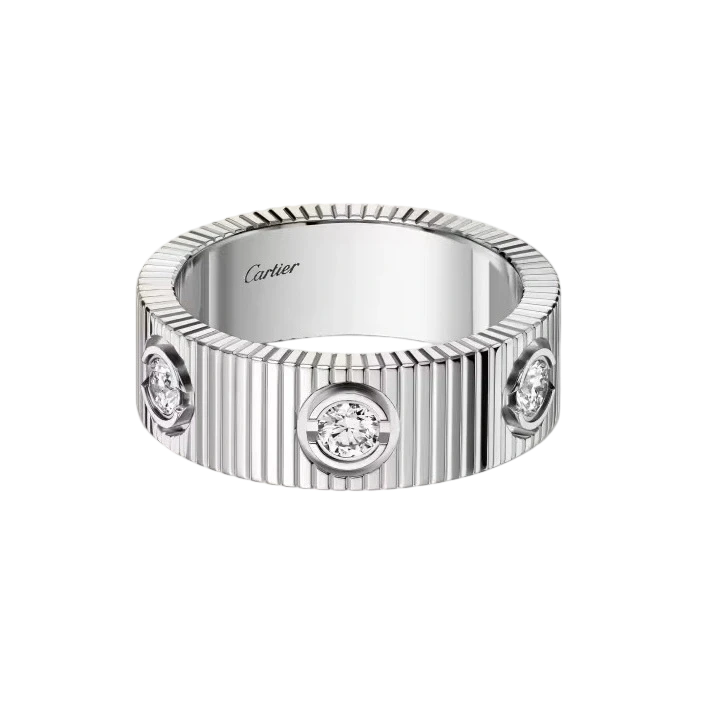 LOVE UNLIMITED RING, 6 DIAMONDS (SIZE 52)