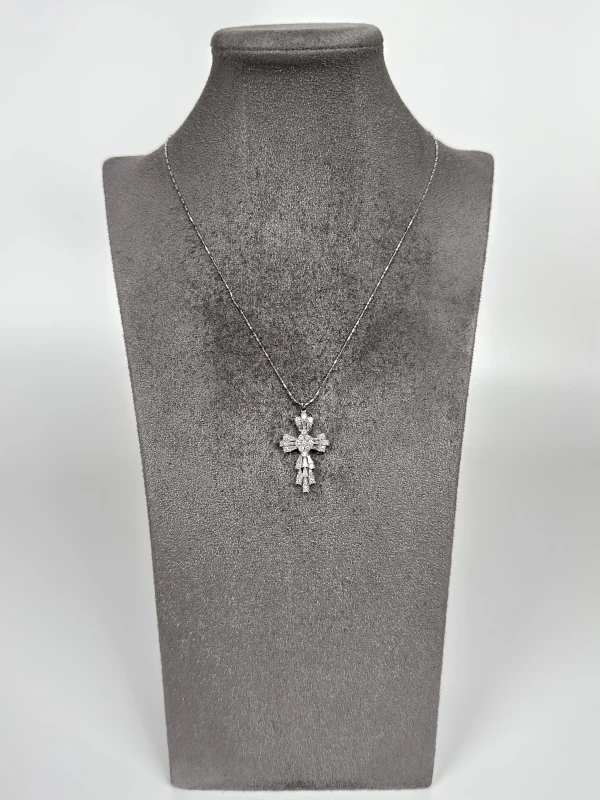 SCAVIA DIAMOND 2.27 CT CROSS PENDANT SCAVIA 2