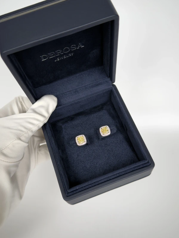 DeRosa DIAMOND EARRINGS 2.51-2.57 CT FLY/VVS E9685518 5