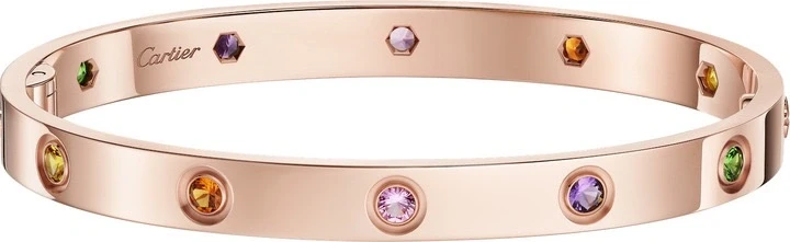 LIMITED EDITION LOVE BRACELET, SAPPHIRES (SIZE 16)