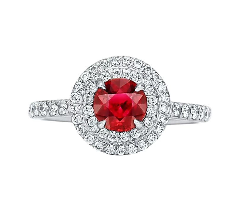 Tiffany Soleste Ring (SIZE 54)