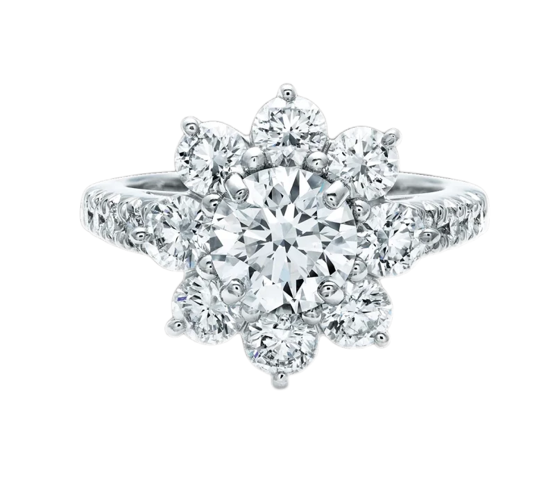 DeRosa Sunflower Medium Diamond 2.36 CT Ring (GIA) R5662355