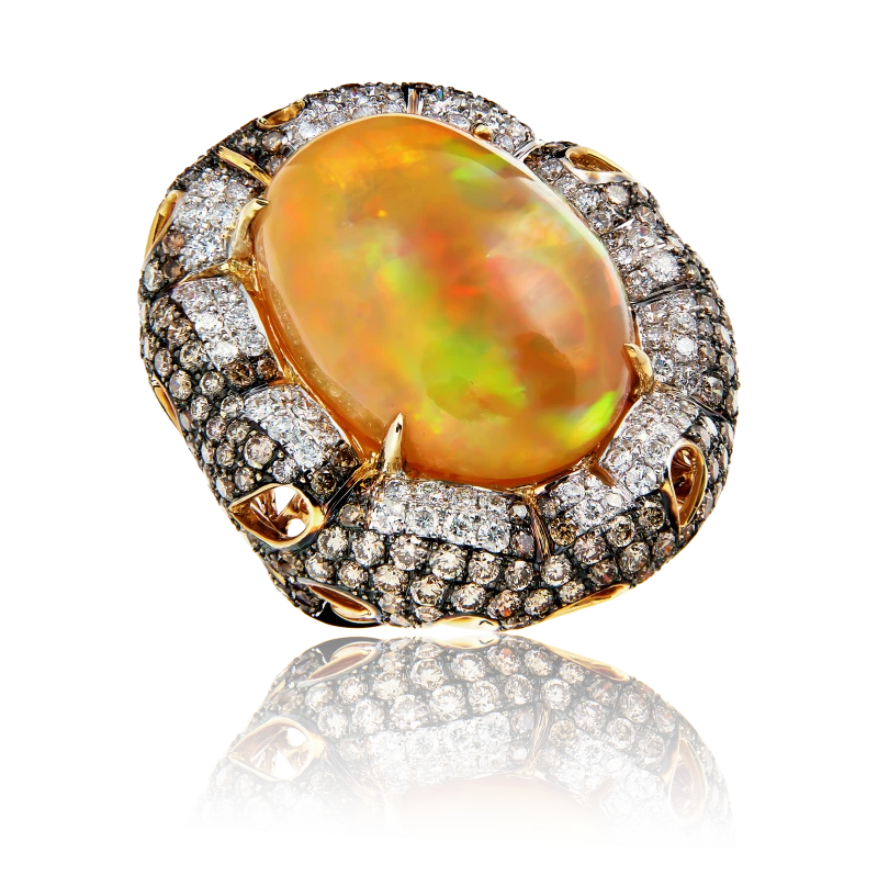 RalfDiamonds OPAL AND DIAMOND SET OPAL.SET 3