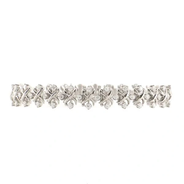 Lynn Bracelet Platinum with Diamonds