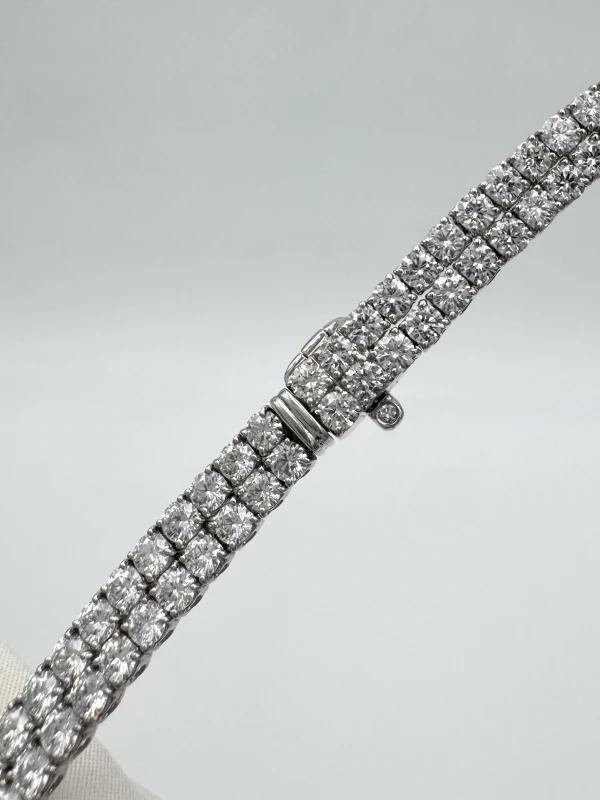 No name ROUND DIAMONDS 66.70 CT NECKLACE NN66.70 ct 6