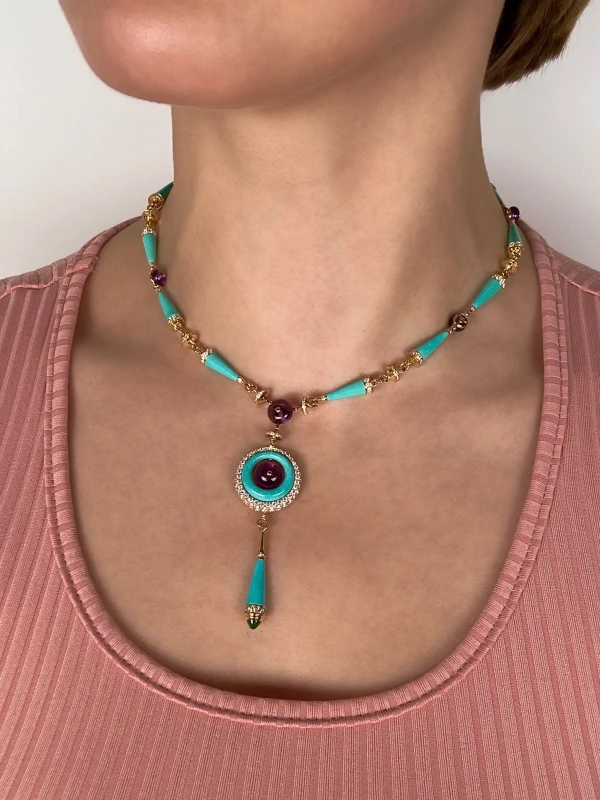 Bvlgari COCKTAIL TURQUOISE SET bvlgrSET 4