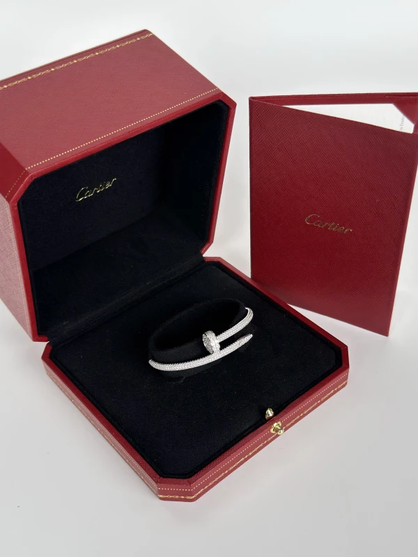 Cartier JUSTE UN CLOU DIAMOND BRACELET (SIZE 15) N6707315 5