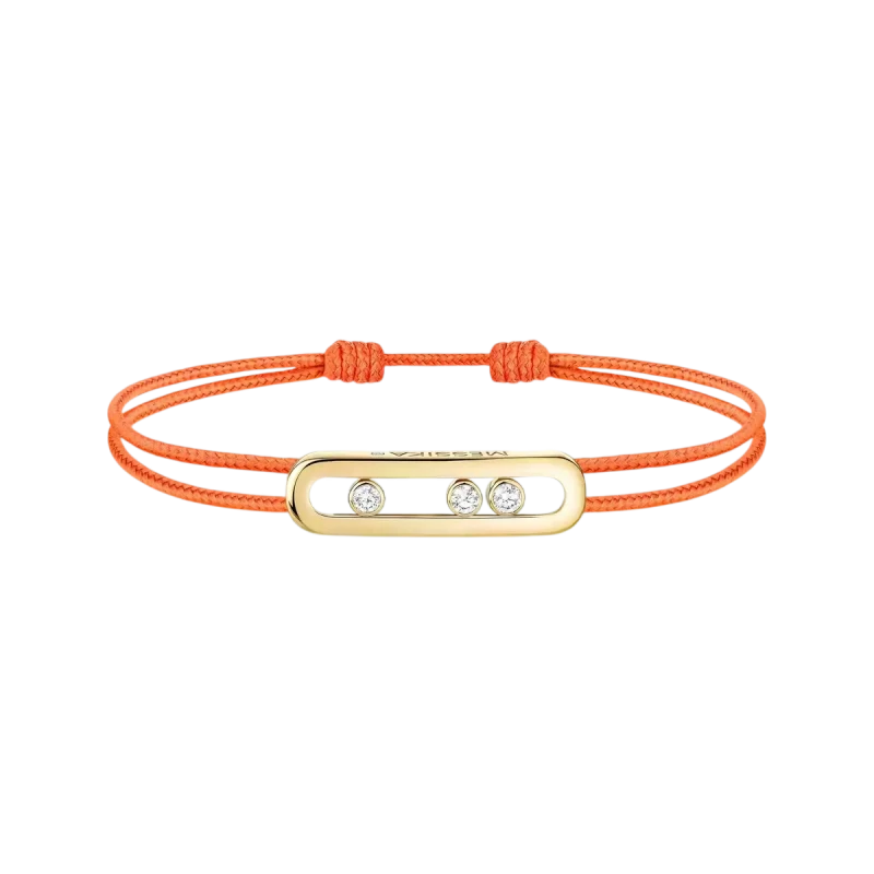 MESSIKA CARE(S) ORANGE CORD BRACELET