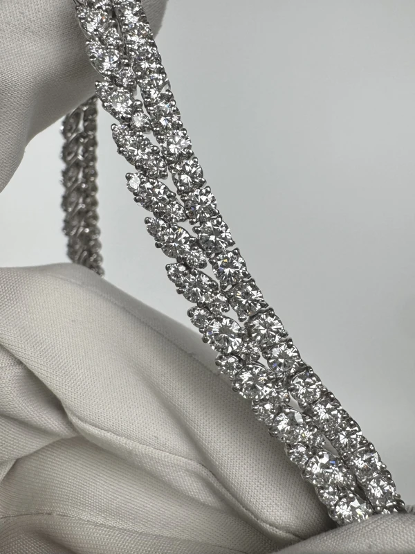 No name DIAMOND 33.84 CT NECKLACE NN33.84 7