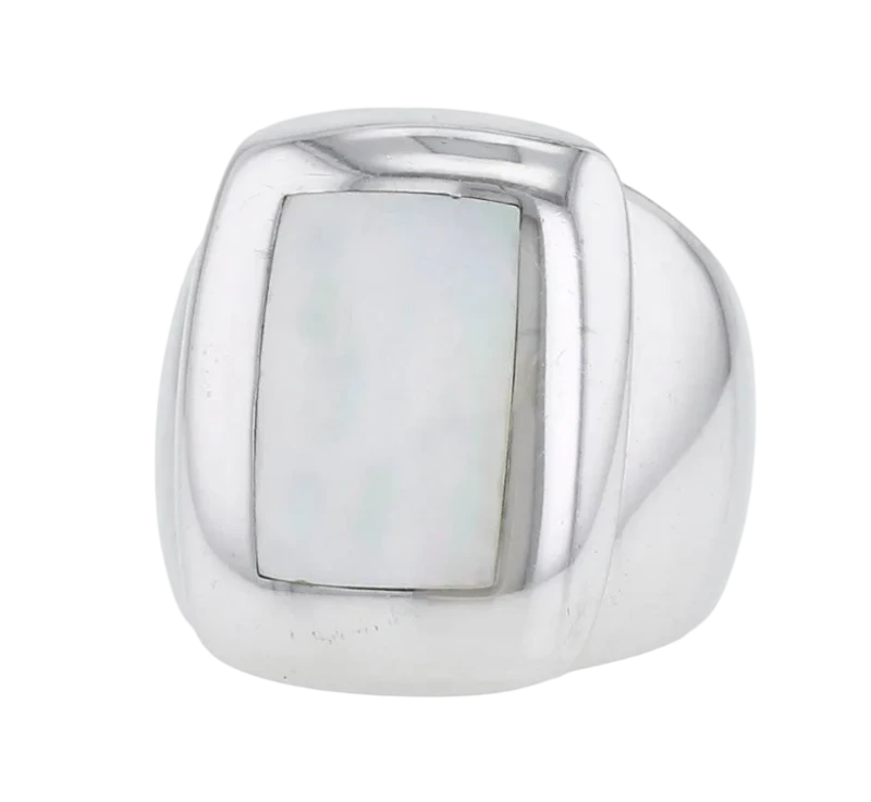 VAN CLEEF & ARPELS BABYLONE RING (SIZE 54)