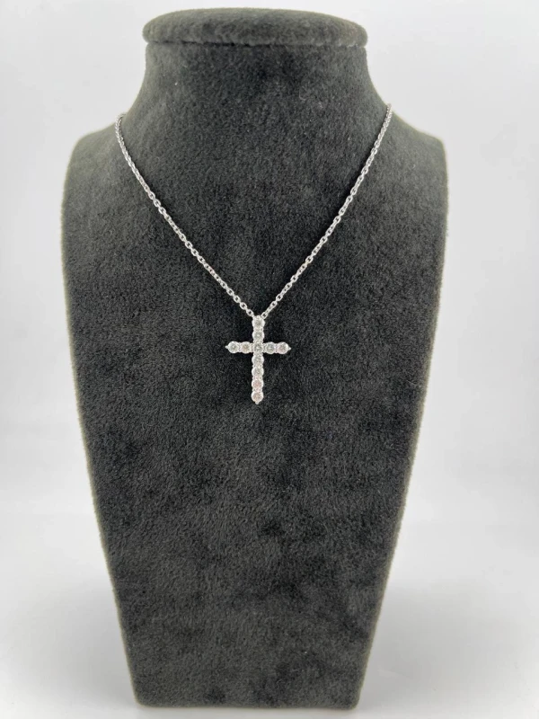 No name КРЕСТ С БРИЛЛИАНТАМИ 1.05 CT 1.05 CT 3/4-5 2