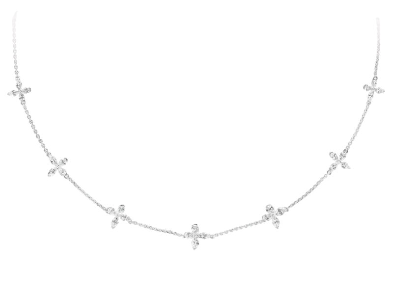Classic Butterfly Petite Diamond Necklace