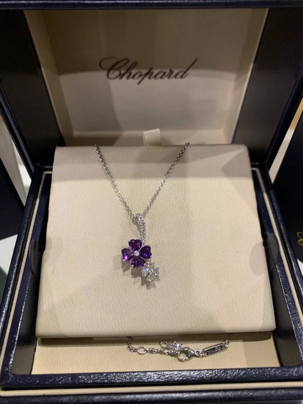 Chopard FOR YOU, AMETHYST AND DIAMONDS PENDANT 799371 7