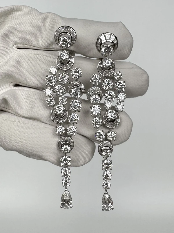 Graff DIAMOND 25.00 CT EARRINGS RGE25ct 3