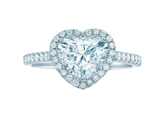 HEART DIAMOND 2.00 CT D/INTERNALLY FLAWLESS RING (GIA)