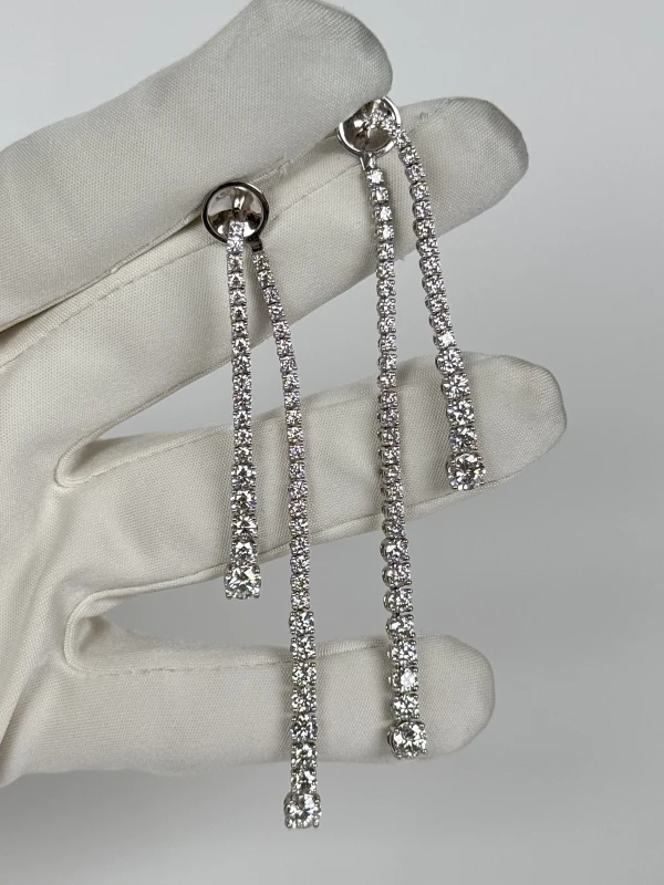 GRAFF Diamond Double Strand Earrings RGE668 3