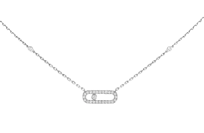 MOVE UNO PAVÉ DIAMOND PENDANT