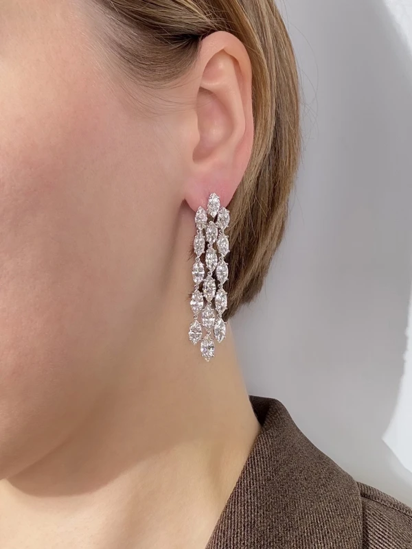 RalfDiamonds DIAMOND EARRINGS 29.44 CT H-I/VS RD29.44CT H-I/VS 2