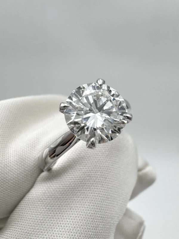 Earrings without a brand DIAMOND 2.03 CT F/VS1 RING (SIZE 52) NN2.03 2