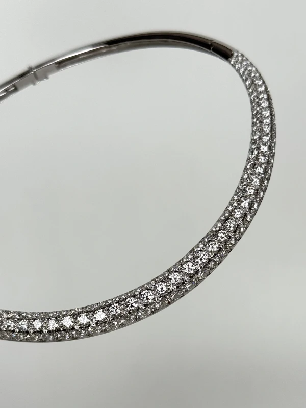 RalfDiamonds ROUND DIAMONDS 21.21 CT NECKLACE (NEW) RFD21.21CT 5