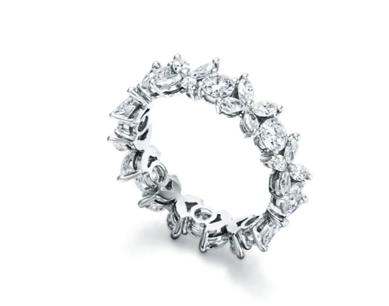 VICTORIA ALTERNATING RING (SIZE 54)