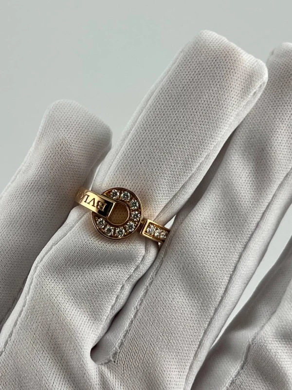 Bvlgari BVLGARI BVLGARI, ROSE GOLD AND DIAMONDS RING 346209 5