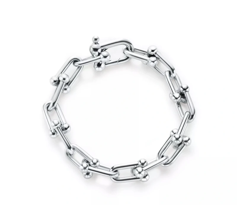 Tiffany HardWear Large Link Bracelet in Rose Gold