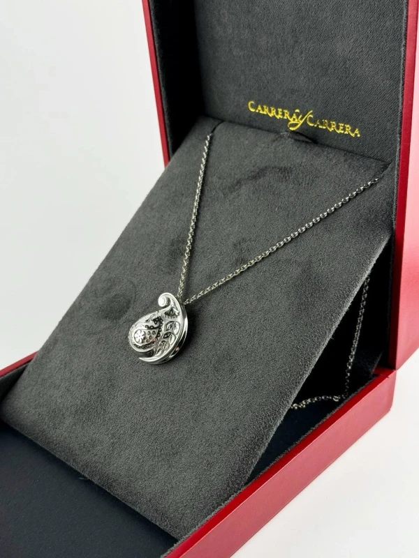 Carrera y carrera  AQUA WHITE GOLD PENDANT DA10555 6
