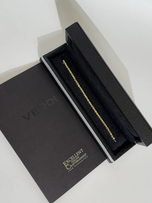 VERDI JEWELLERY БРАСЛЕТ С БРИЛЛИАНТАМИ 8.00 CT A14G 3