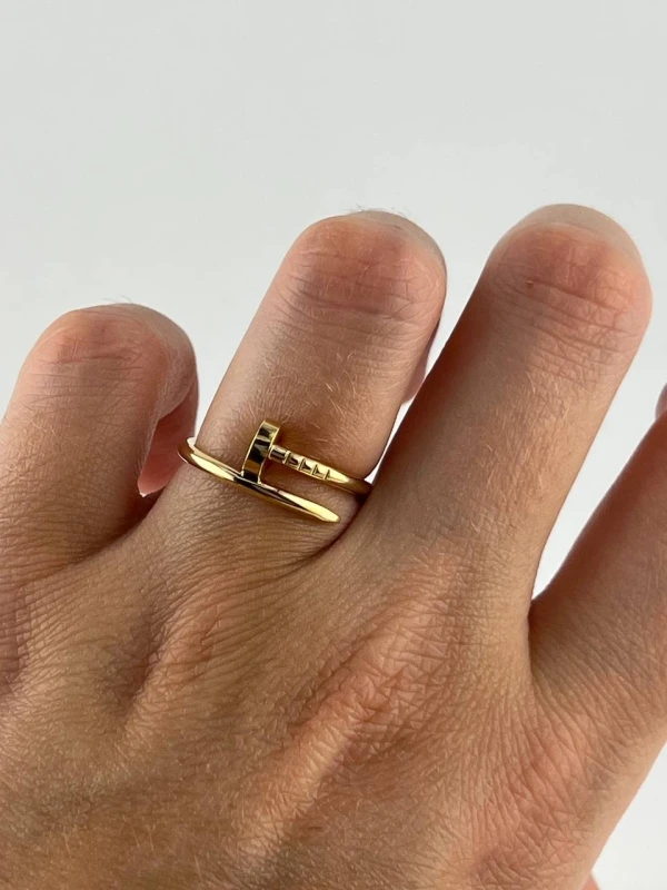 Cartier RING JUSTE UN CLOU, SMALL MODEL (SIZE 51) B4225951 6